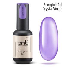 UV/LED Strong Iron Gel PNB, 013 Сrystal Violet 8мл